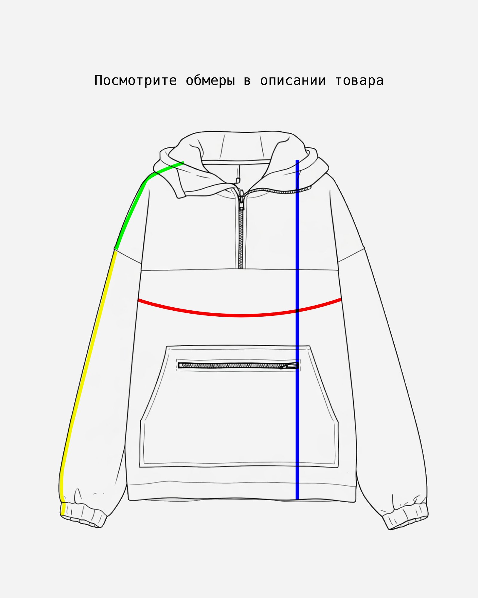 Толстовка Anteater Fleece — изображение 10